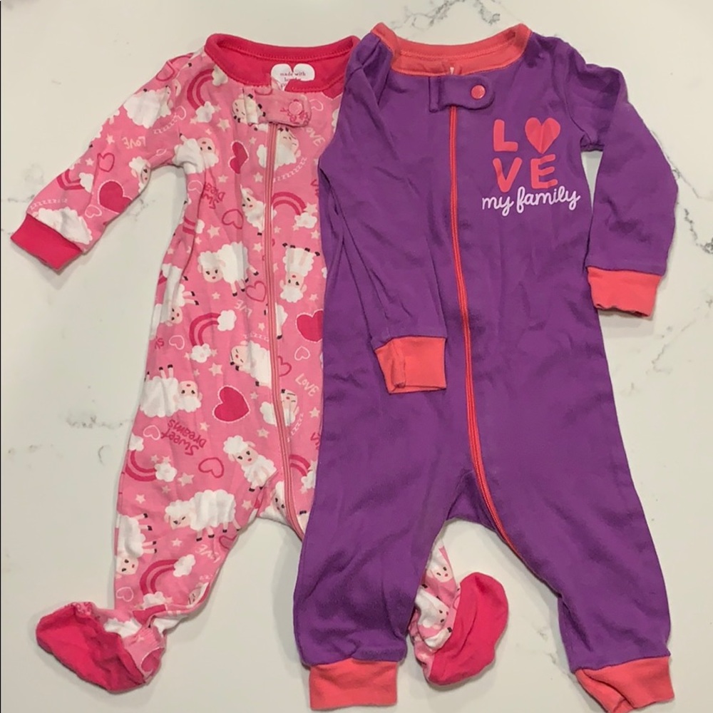 The Children's Place Pink and Purple Kids Pajamas. MUST BUNDLE